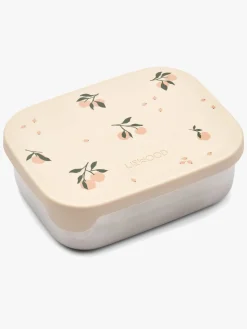 LIEWOOD Arthur  Mønstret Madkasse, Peach/Sea Shell