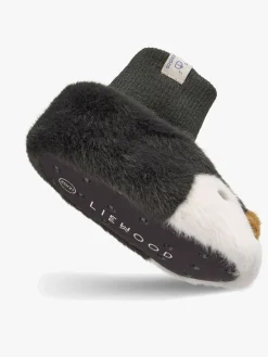 LIEWOOD Beth Penguin Plush Indesko, Sandy / Dark grey