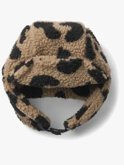 LIEWOOD Bravo Fleecehat, Mega Leo/Oat Mix