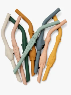 LIEWOOD Carlson Sugerør 8-pak, All Together/Yellow Multi Mix