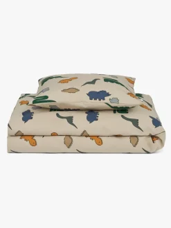 LIEWOOD Carmen Sengesæt 70x100 Tremmeseng, Dinosaurs/Mist