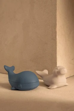 LIEWOOD Duncan Arctic Badelegetøj, Whale blue/Sandy