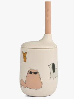 LIEWOOD Ellis Sugerørskop, Cats & Dogs/Sandy