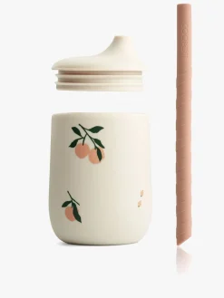 LIEWOOD Ellis Sugerørskop, Peach/Sea Shell