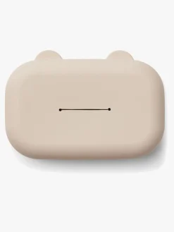 LIEWOOD Emi Opbevaringskasse til Vådservietter Silikone, Sandy