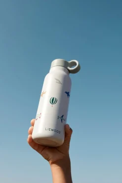 LIEWOOD Falk Drikkedunk 350 ml, Aviator/Ecru