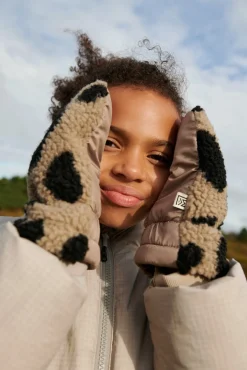 LIEWOOD Grethe Fleecehandsker, Mega Leo/Oat Mix