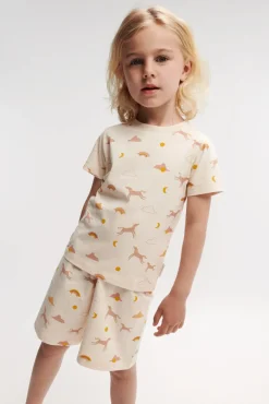 LIEWOOD Ilford Pyjamas 2-delt Sæt, Dream/Ecru