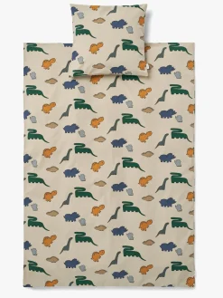 LIEWOOD Ingeborg Sengesæt 100x135 Tremmeseng, Dinosaurs/Mist