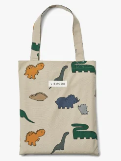 LIEWOOD Ingeborg Sengesæt 100x135 Tremmeseng, Dinosaurs/Mist