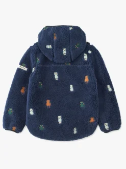 LIEWOOD Mara Fleecetrøje, Robots/Indigo blue