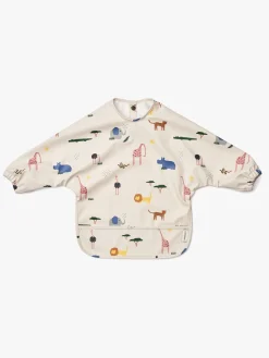 LIEWOOD Merle Cape Hagesmæk med Tryk, Safari/Sandy