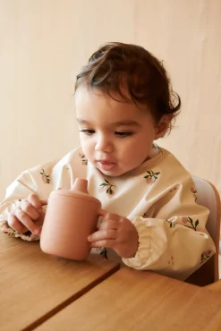 LIEWOOD Merle Cape Hagesmæk med Tryk, Peach/Sea Shell