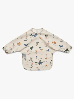 LIEWOOD Merle Cape Hagesmæk med Tryk, Sea Creature/Sandy