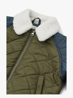 LIEWOOD Mira  Quiltet Jakke, Classic Navy/Army Brown