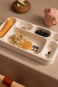 LIEWOOD Mosu Opdelt Tallerken, All together/Sandy