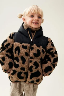 LIEWOOD Niko Fleecetrøje, Mega Leo/Oat Mix