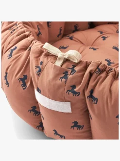 LIEWOOD Ola Babynest, Horses / Dark Rosetta
