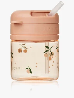 LIEWOOD Pavia Tritan Sugerørskop 280 ml, Peach/Sea Shell