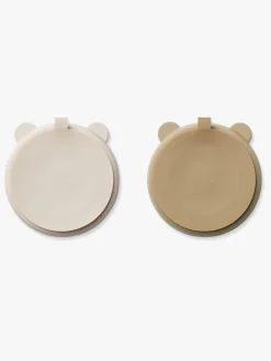 LIEWOOD Stacy Opdelt Tallerken 2-pak, Sandy/Oat