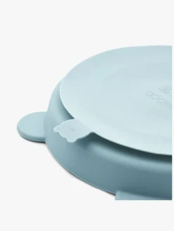 LIEWOOD Stacy Opdelt Tallerken 2-pak, Sea Blue/Whale Blue