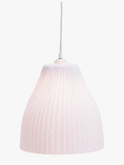 Lilou Lilou Iris Loftlampe Strikket, Hvid