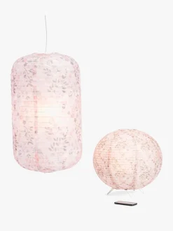 Lilou Lilou Loft- & Bordlampe Bird Garden, Lyserød