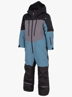 Lindberg Alpine Flyverdragt, Black/Turquiose