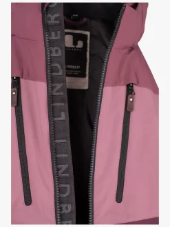 Lindberg Alpine Vinterjakke, Dry Rose/Plum