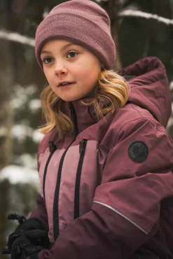 Lindberg Alpine Vinterjakke, Dry Rose/Plum
