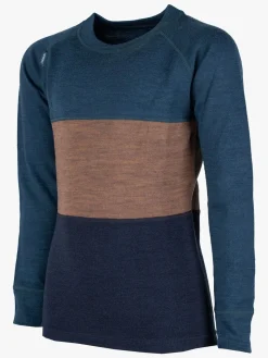 Lindberg Bamboo Merino Skiundertøj, Blue/Navy