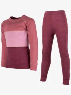 Lindberg Bamboo Merino Skiundertøj, Blush/Rose