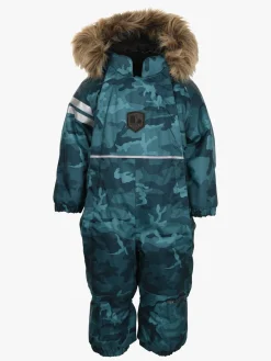 Lindberg Camo Babyflyverdragt, Lagoon