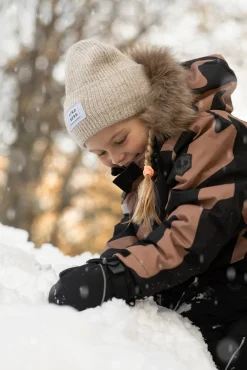 Lindberg Colden Vinterjakke, Beige/Black