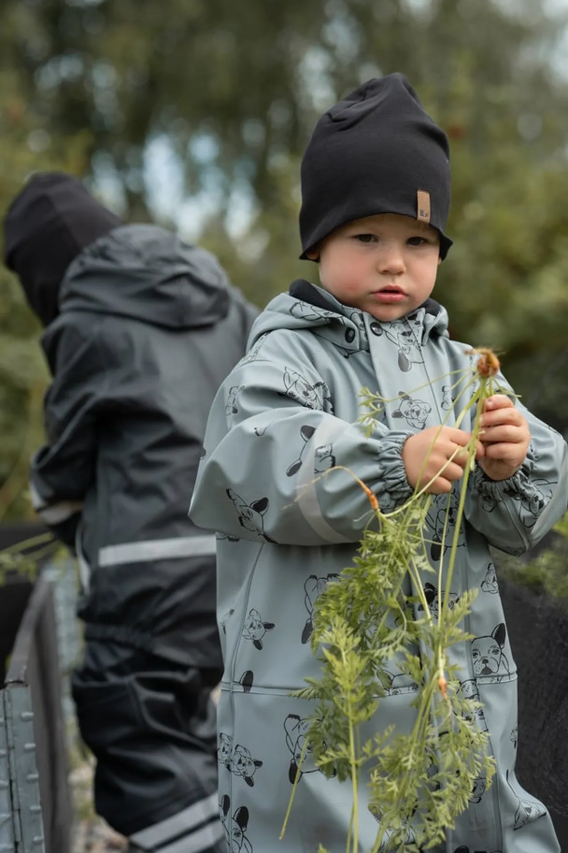 Lindberg Lekhyttan Foret Regndragt, Grey/Black