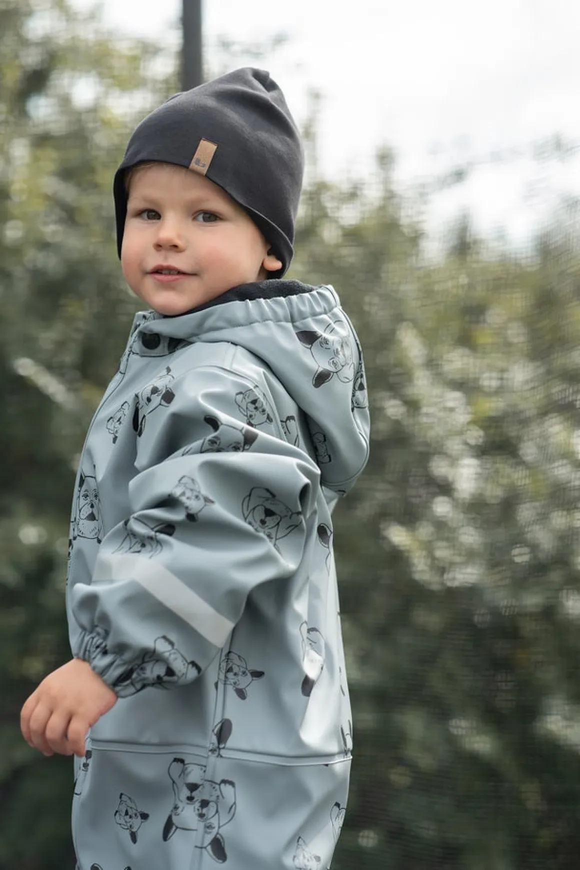 Lindberg Lekhyttan Foret Regndragt, Grey/Black