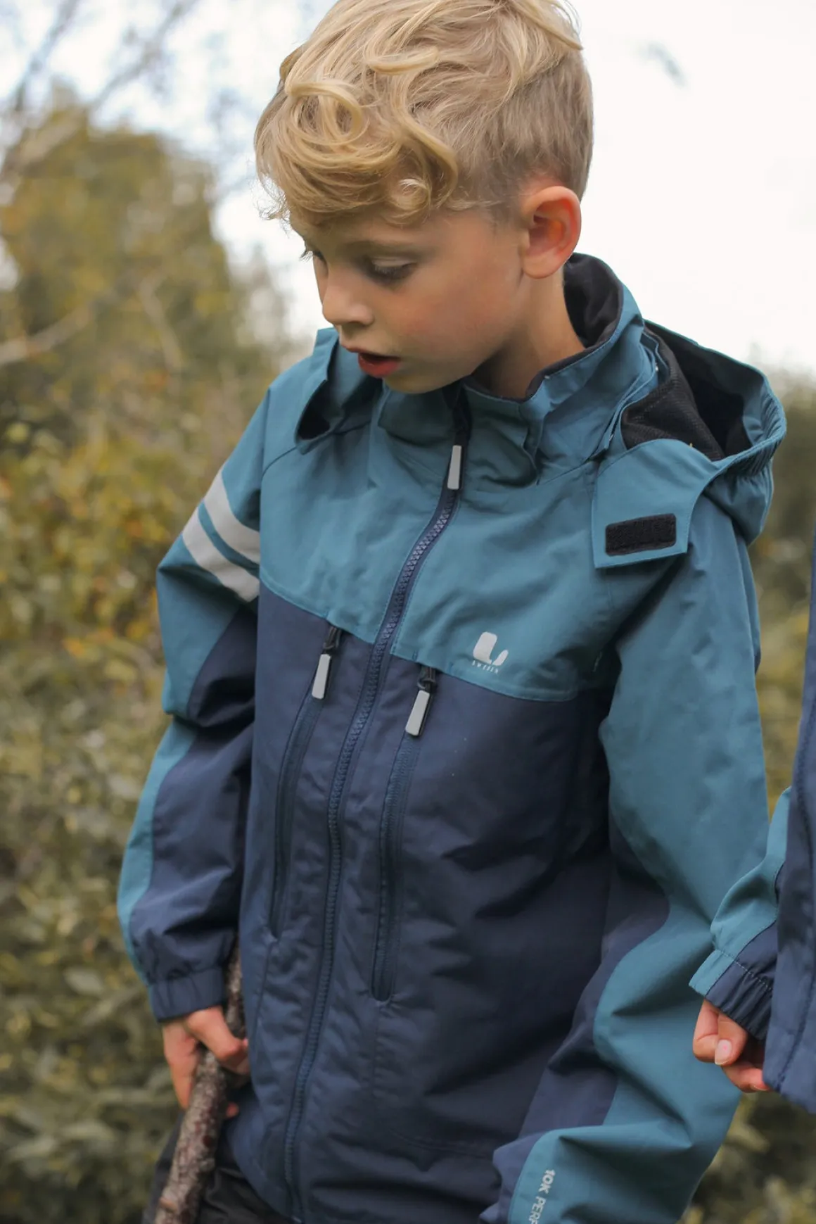 Lindberg Lingbo Skaljakke, Turquoise/Navy