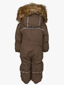 Lindberg Lofoten Babyflyverdragt, Brun