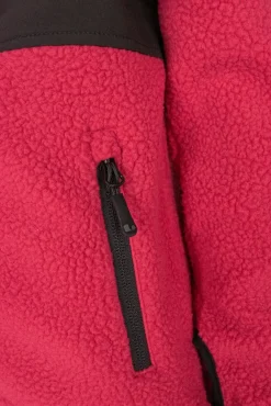 Lindberg Ramund Fleecetrøje, Cerise