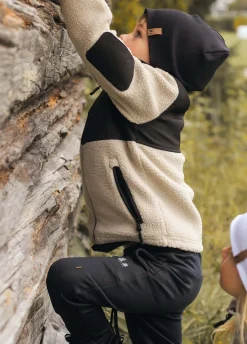 Lindberg Ramund Fleecetrøje, Beige