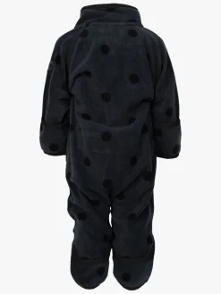 Lindberg Stormy Vindtæt Fleecedragt, Sort