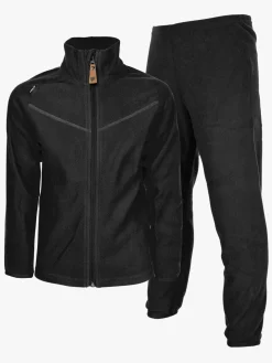 Lindberg Umeå Fleecesæt, Black