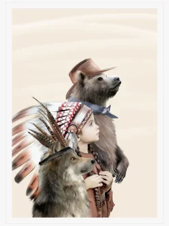 Linn Wold Plakat 30x40 Lille Headdress