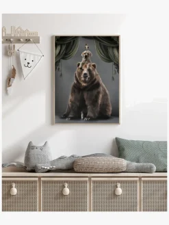 Linn Wold Plakat 70x100 Teddy & buds