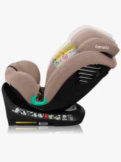 Lionelo Bastiaan One I-size Autostol, Beige Sand