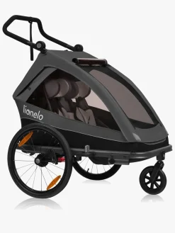 Lionelo Cama Cykelanhænger, Grey Graphite