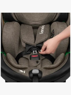 Lionelo Harmony i-Size Autostol, Green Olive Leather