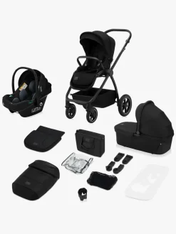 Lionelo Meril 3-in-1 Kombivogn, Black Onyx