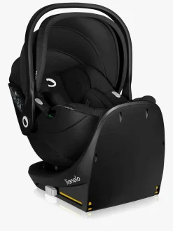 Lionelo Moxie i-Size Autostol Baby inkl. Base, Black Carbon