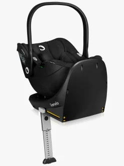 Lionelo Moxie i-Size Autostol Baby inkl. Base, Black Carbon